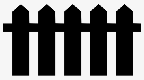 Fence - Black Fence Icon Png, Transparent Png, Transparent PNG