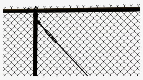 Fence Clipart Wire Fencing - Chain Link Fence Clipart, HD Png Download, Transparent PNG