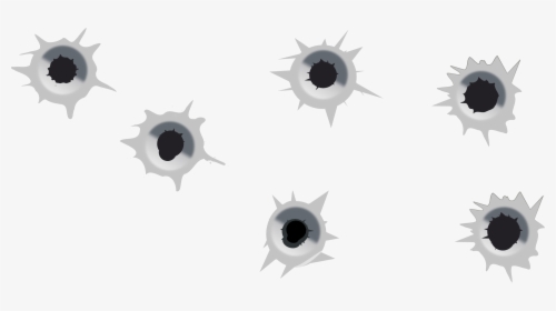 Bullet Shot Hole Png Image - Transparent Target Bullet Holes, Png Download, Transparent PNG