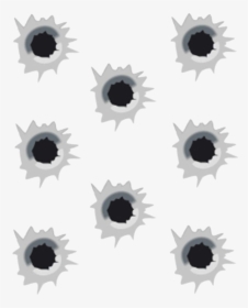 Bullet Holes Clipart, HD Png Download, Transparent PNG
