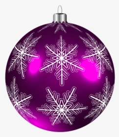 Purple Christmas Balls Clipart, HD Png Download, Transparent PNG