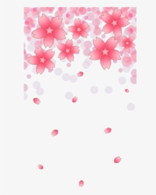 Cherry Blossom Petals Falling Png , Png Download - Cherry Blossom Gif Petals Falling, Transparent Png, Transparent PNG