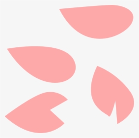 Falling Petals Png - Cartoon Cherry Blossom Petals, Transparent Png, Transparent PNG
