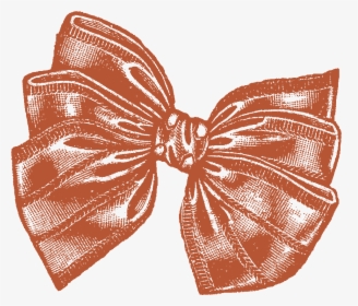 Vintage Bow Png, Transparent Png, Transparent PNG