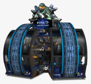 Cabinet Halo[1] - Halo Arcade Game Fireteam Raven, HD Png Download, Transparent PNG