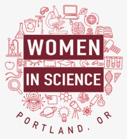 Women In Science Portland Logo - Portland, HD Png Download, Transparent PNG
