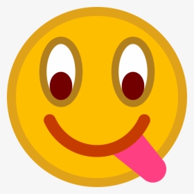 Transparent Tongue Out Emoji Png - Emoticon Tongue, Png Download, Transparent PNG