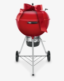 The Classic Gift All Wrapped In Red - Weber Master Touch Red, HD Png Download, Transparent PNG