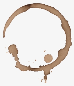 Coffee Ring Stain Png, Transparent Png, Transparent PNG