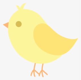 Clip Art Collection Of Free Canaries - Yellow Cute Bird Clipart, HD Png Download, Transparent PNG