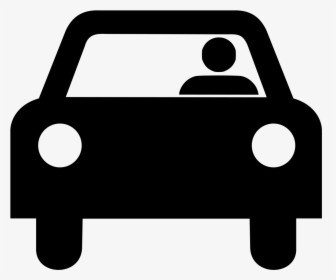 Car Driving Silhouette, HD Png Download, Transparent PNG