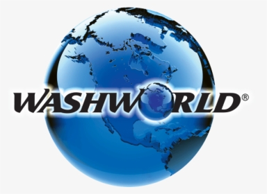 Washworld Globe Logo - Washworld, HD Png Download, Transparent PNG