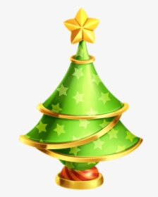 Birthday Hat Transparent Transparent Christmas Tree - Christmas Tree, HD Png Download, Transparent PNG