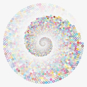 Colorful Swirling Circles Vortex 4 Clip Arts - Colorful Transparent Swirls Png, Png Download, Transparent PNG
