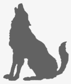 White Wolf Favicon - Silhouette Of A Wolf, HD Png Download, Transparent PNG