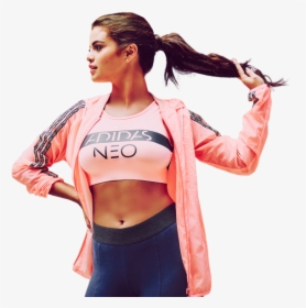 Selena Gomez Pink Background, HD Png Download, Transparent PNG