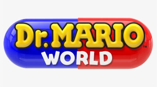 Dr Mario World Logo Png, Transparent Png, Transparent PNG
