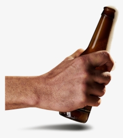 The Beer Cavern Is Our Sacred Shrine To Artisanal Beer - Hand Holding Beer Bottle, HD Png Download, Transparent PNG