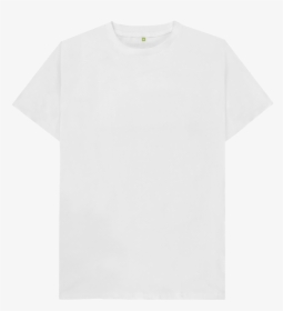 White Plain Organic T-shirt - White Tshirt, HD Png Download, Transparent PNG