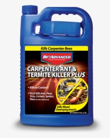 Carpenter Ant & Termite Killer Plus Concentrate 1 Gallon - Bayer Advanced Carpenter Ant & Termite Killer Plus, HD Png Download, Transparent PNG