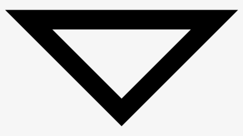 Mouse Pointer Icon Download - Triangle, HD Png Download, Transparent PNG