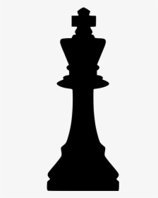 King Queen Vector Chess Piece Bishop Clipart - King Chess Piece Silhouette, HD Png Download, Transparent PNG