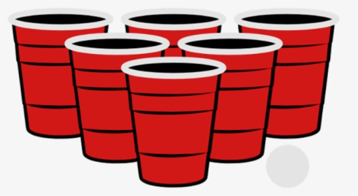 Beer Pong Png - Beer Pong Cups Clip Art, Transparent Png, Transparent PNG