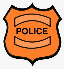 Police Badge Clip Art Free - Clipart Of Police Badge, HD Png Download, Transparent PNG