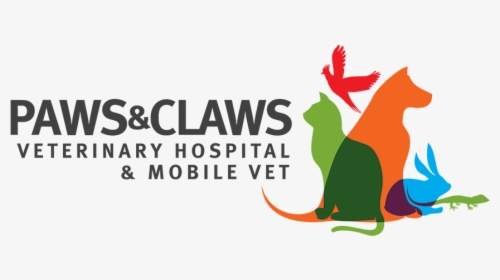 Paws & Claws Veterinary Hospital & Mobile Vet - Paws And Claws Logo, HD Png Download, Transparent PNG