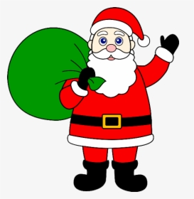 Santa Claus Clipart - Clip Art Of Father Christmas, HD Png Download, Transparent PNG