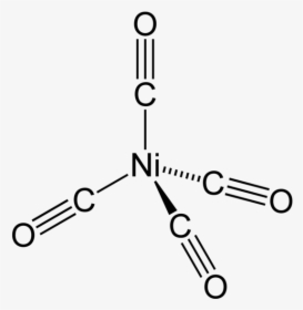 Nickel Carbonyl 2d - Mo Co 6 Structure, HD Png Download, Transparent PNG