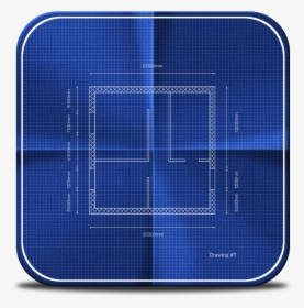 Blueprint Icon - Serving Tray, HD Png Download, Transparent PNG