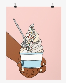 Illos Clippy-icecream - Frozen Yogurt, HD Png Download, Transparent PNG