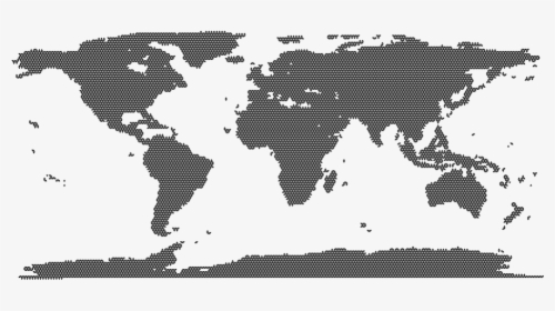 World Map Dots Png, Transparent Png, Transparent PNG