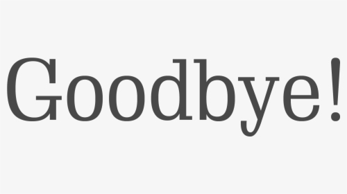 Goodbye Png Transparent - Gif Png Good Bye, Png Download, Transparent PNG