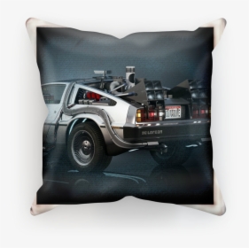 Delorean ﻿sublimation Cushion Cover - Dmc Back To The Future Car, HD Png Download, Transparent PNG