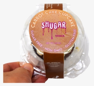 Boxed Carrot Cupcake The Shugar Shack - Chocolate, HD Png Download, Transparent PNG