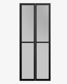 Billy Olsbo Glass Door, Black Brown 2x By Ikea - Doors With Black Line, HD Png Download, Transparent PNG