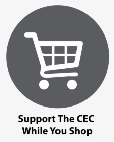 Circle Shop Icon - Transparent Shopping Icon Cart Logos, HD Png Download, Transparent PNG