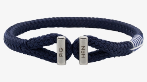 Icy Ike In Navy - Pig And Hen Icy Ike Bracelet - Army Silver, HD Png Download, Transparent PNG