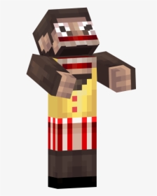 Super Scary Minecraft Skin, HD Png Download, Transparent PNG