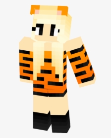 Cute Minecraft Girls Skin, HD Png Download, Transparent PNG