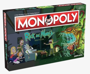 Rick And Morty Edition , Png Download - Monopoly Rick & Morty, Transparent Png, Transparent PNG