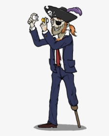 Dagger Clipart Real Pirate - Cartoon, HD Png Download, Transparent PNG