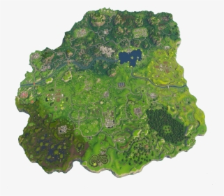 Fortnite Island Birds Eye View, HD Png Download, Transparent PNG