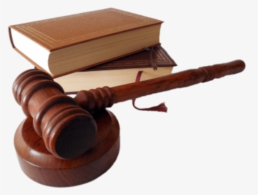 Judges Hammer And Law Books Png - Judge, Transparent Png, Transparent PNG