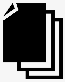Papers Stack - File Group Icon, HD Png Download, Transparent PNG