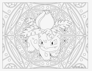 Adult Pokemon Coloring Pages, HD Png Download, Transparent PNG