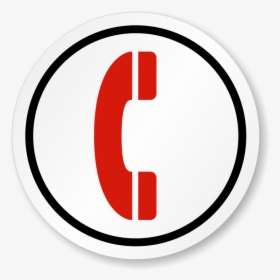Phone Symbol - Telephone Sign Clipart, HD Png Download, Transparent PNG