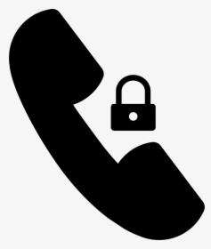 Locked Calls Interface Phone Symbol - Llamada Bloqueada, HD Png Download, Transparent PNG
